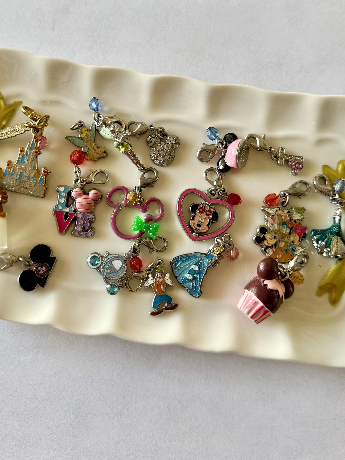 Vintage inspired Disney charms