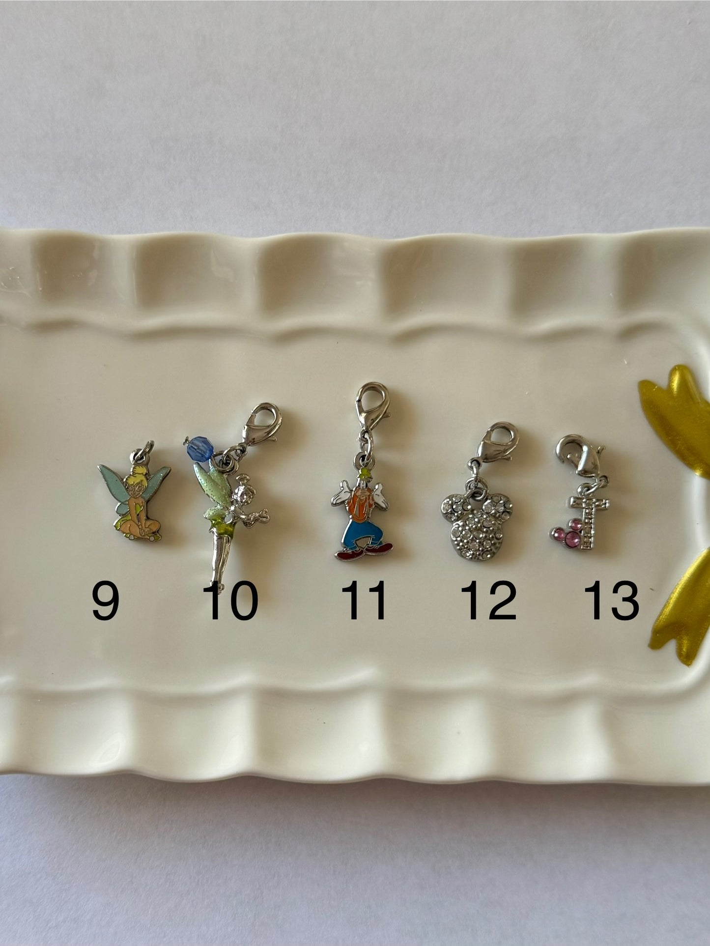 Vintage inspired Disney charms