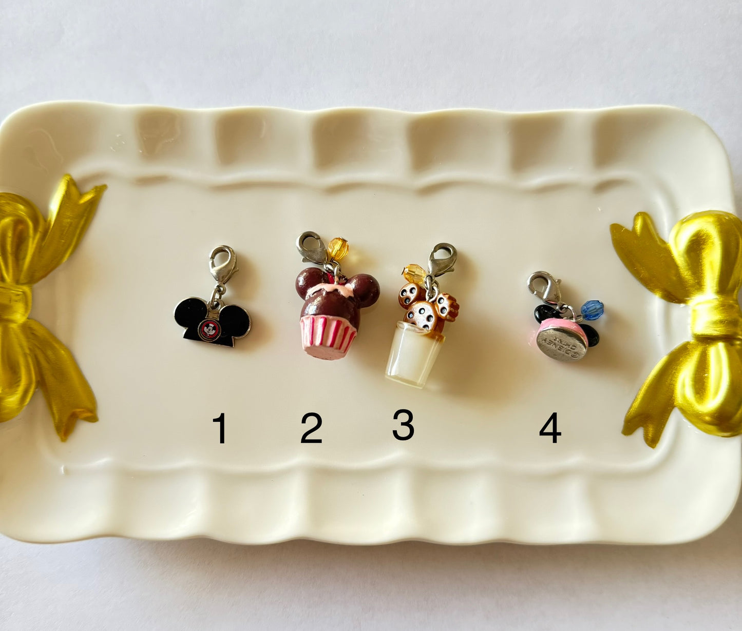 Vintage inspired Disney charms