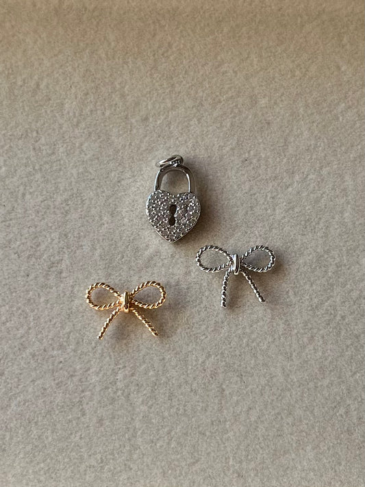 Rope Bow Charms